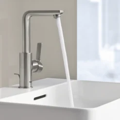 Grohe lineare l servantbatteri m/oppløft supersteel