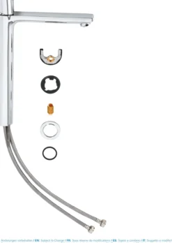 Grohe lineare xl servantbatteri krom