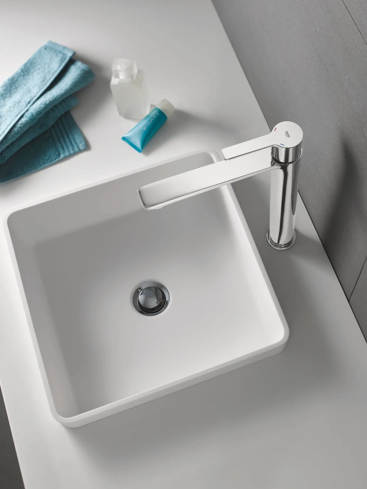 Grohe lineare xl servantbatteri krom