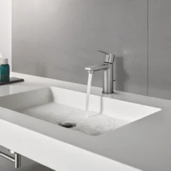 Grohe lineare xs servantbatteri m/oppløft supersteel