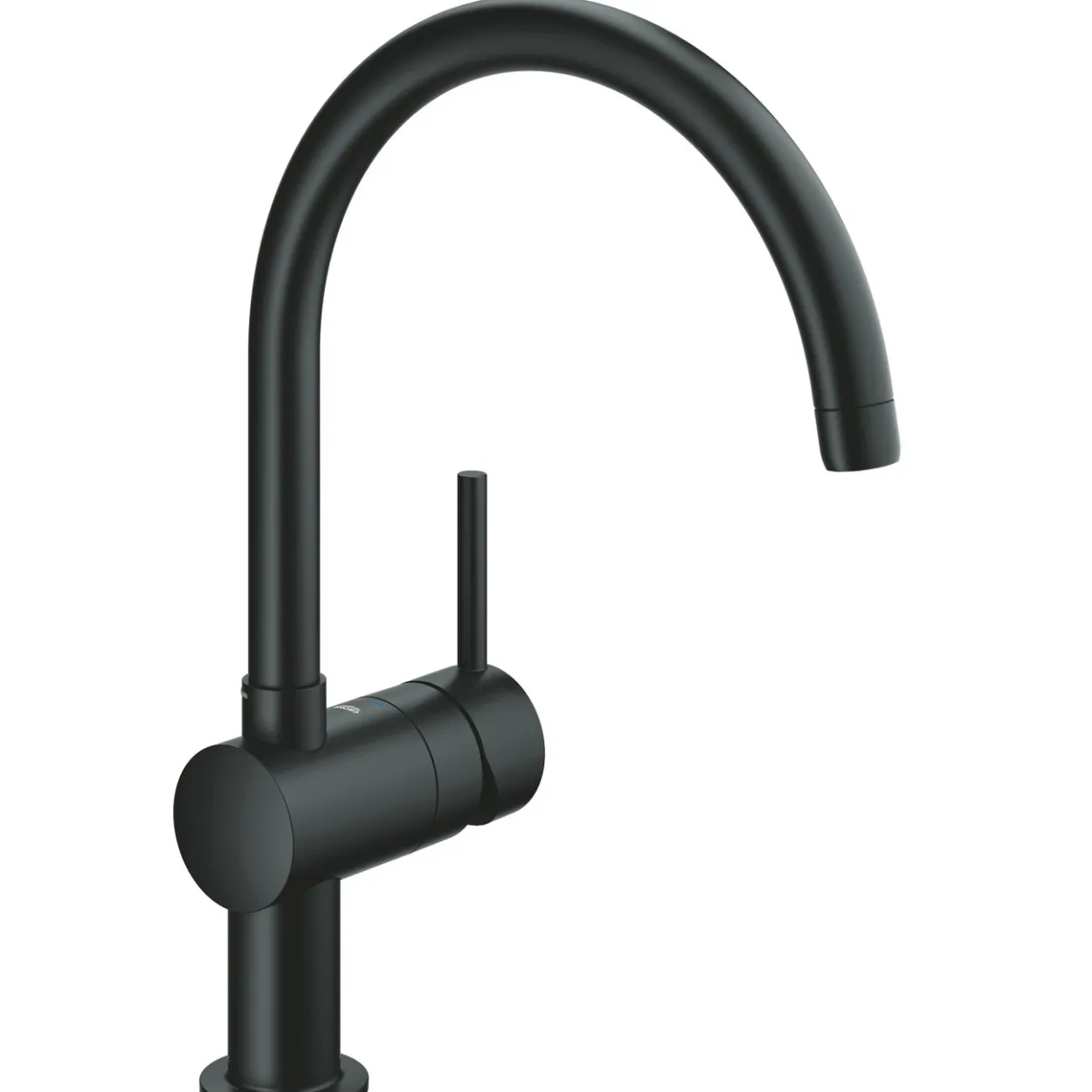Grohe minta kjøkkenarmatur c-tut matt sort