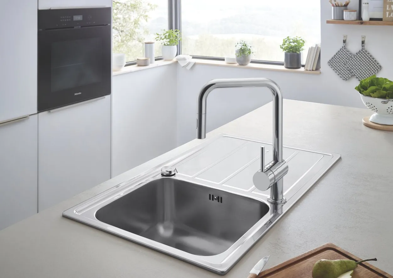 Grohe minta kjøkkenarmatur krom