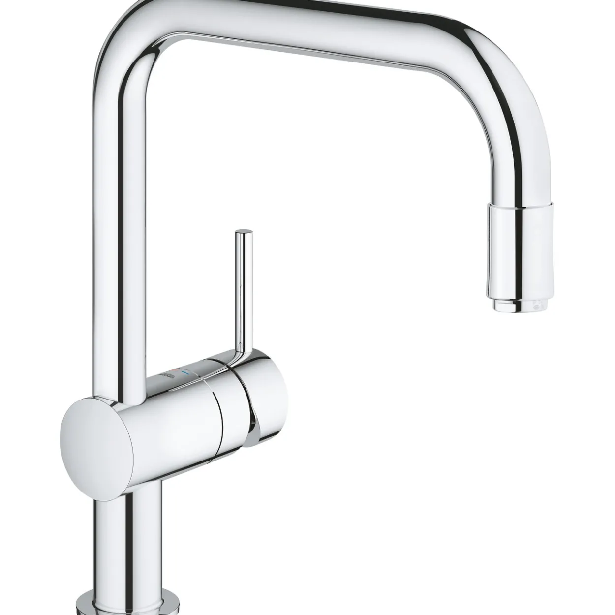 Grohe minta kjøkkenarmatur m/uttrekkbar u-tut krom