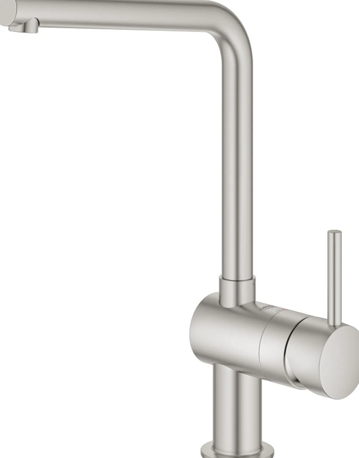 Grohe minta kjøkkenarmatur supersteel m/l-tut