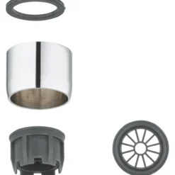 Grohe perlator grå