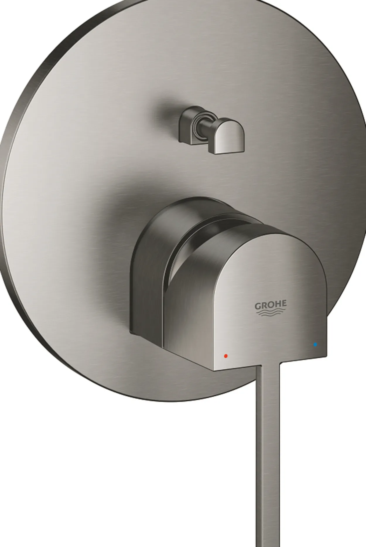 Grohe plus badekarbatteri for innbygging børstet hard grafitt