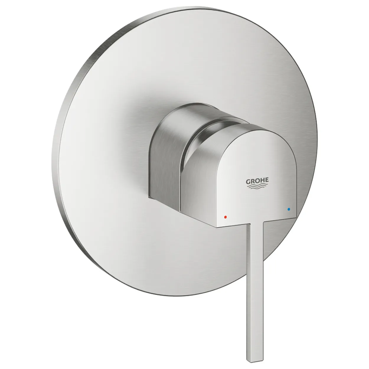 Grohe plus dusjbatteri for innbygging supersteel