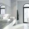 Grohe plus frittstående badekararmatur supersteel