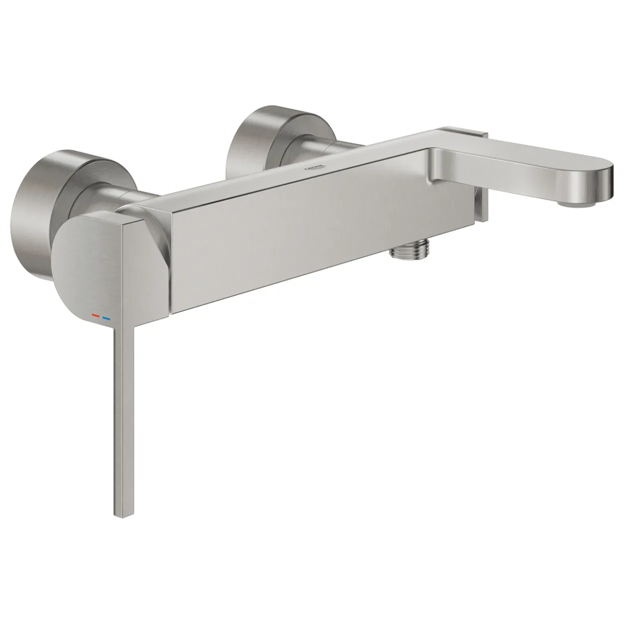 Grohe plus kar- og dusjbatteri supersteel