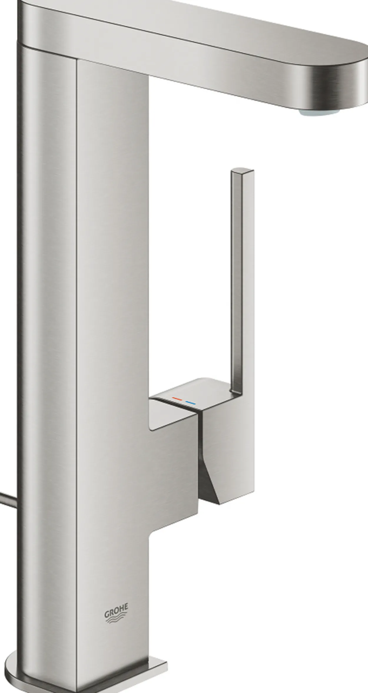 Grohe plus l servantbatteri m/oppløft supersteel