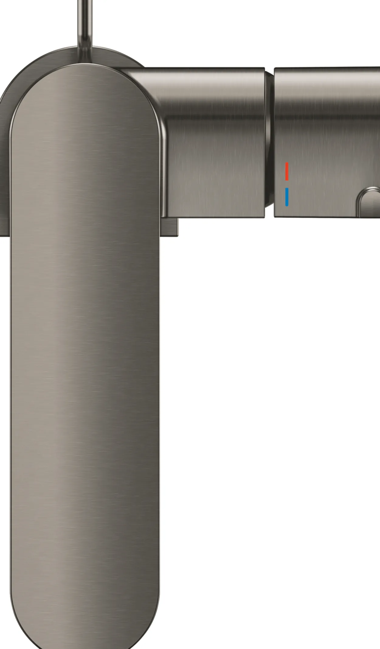 Grohe plus servantbatteri m/oppløftsventil børstet hard graphite