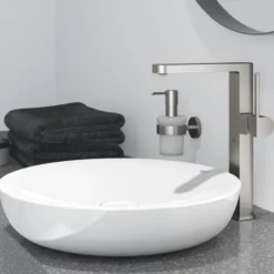 Grohe plus xl servantbatteri supersteel