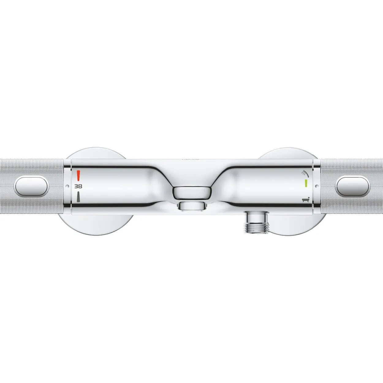 Grohe precision feel kar- og dusjbatteri krom