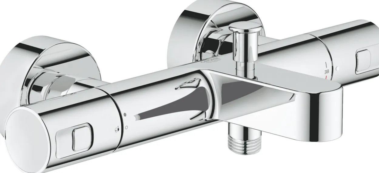 Grohe precision joy kar- og dusjtermostat krom