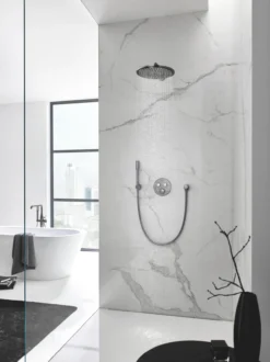 Grohe rainshower cosmopolitan 310 hodedusj ø38 cm børstet hard graphite
