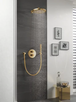 Grohe rainshower cosmopolitan 310 takdusj 380 mm cool sunrise