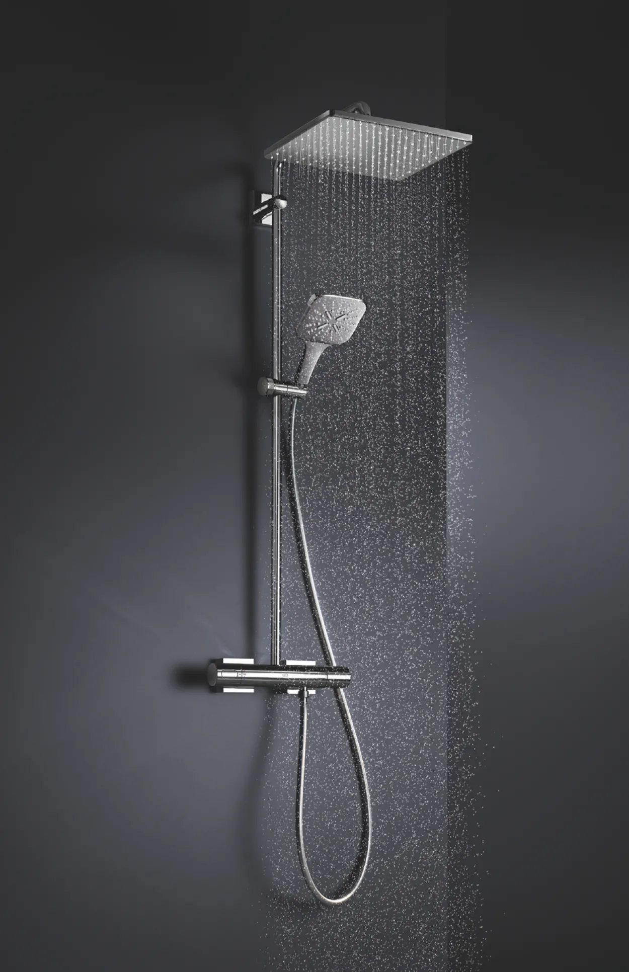 Grohe rainshower mono 310 cube takdusj krom