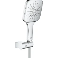 Grohe rainshower smartactive 130 cube hånddusj m/veggholder 3-spray krom