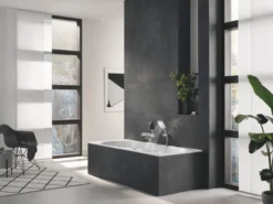 Grohe rainshower smartactive 130 cube hånddusj m/veggholder 3-spray krom