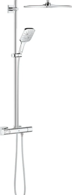 Grohe rainshower smartactive 310 dusjsystem m/termostat for veggmontering krom