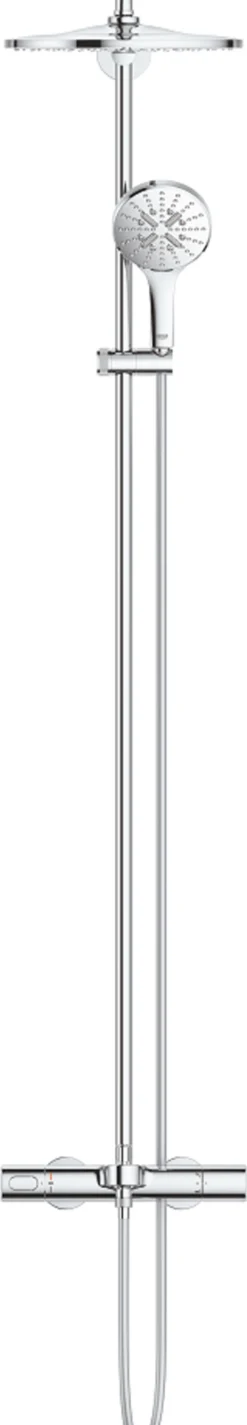 Grohe rainshower smartactive 310 dusjsystem m/termostat for badekar krom