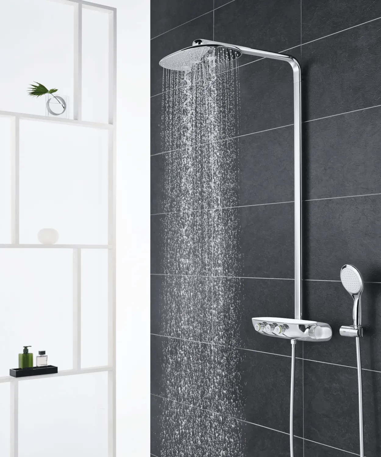 Grohe rainshower smartcontrol duo 360 dusjsystem krom