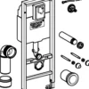 Grohe rapid sl sisterne 113 cm, 0.42 m bredde