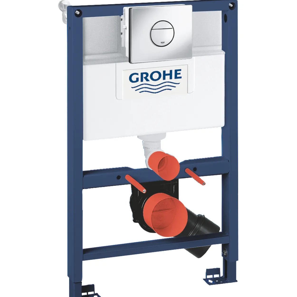 Grohe rapid sl sisterne 3in1 set 82 cm m/krom betjentingsplate