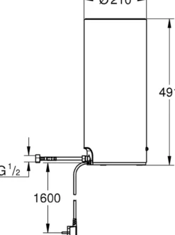 Grohe red boiler 7 l