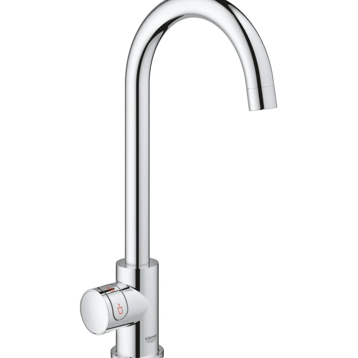Grohe red 2 mono kjøkkenarmatur m/c-tut l, krom