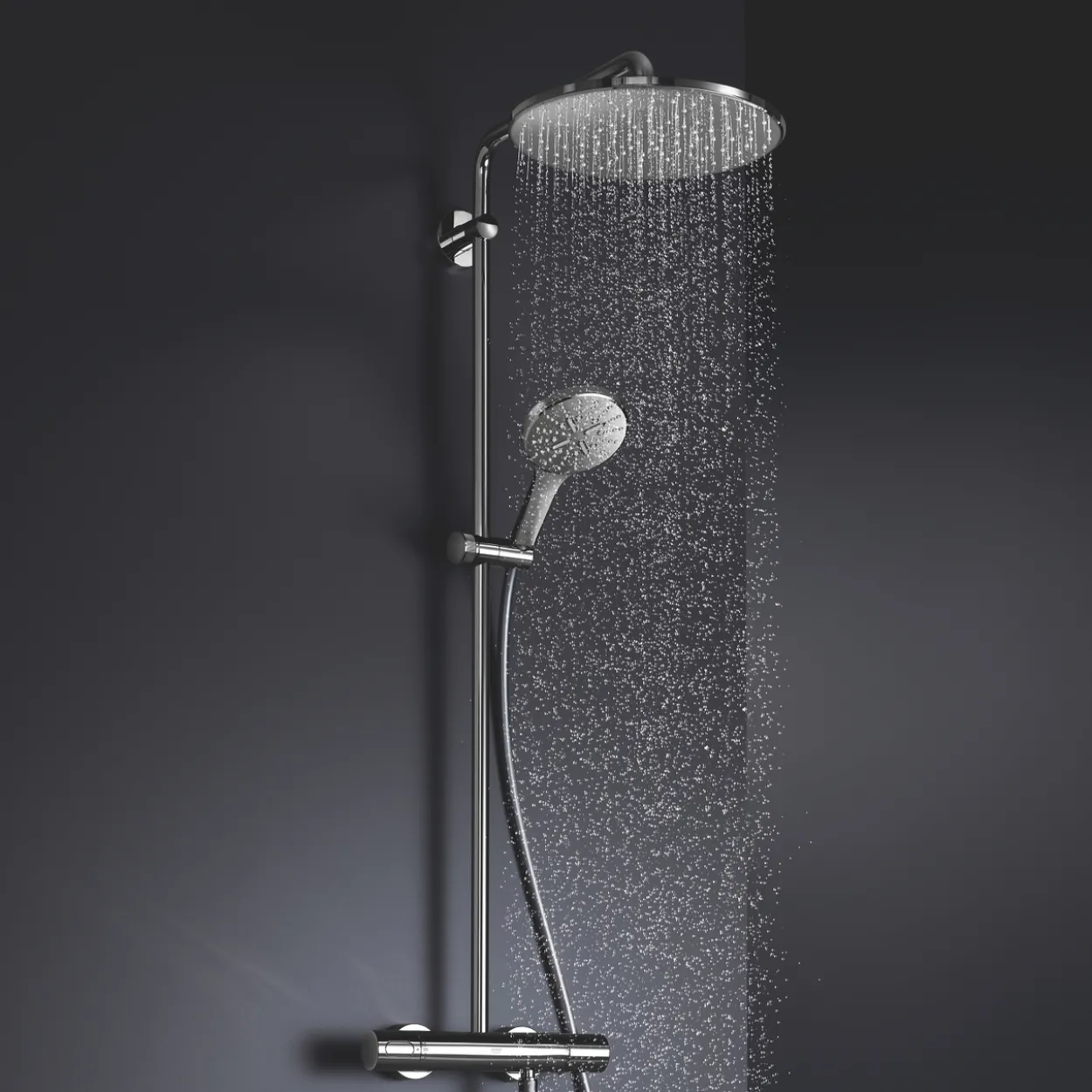 Grohe rsh 310 mono hodedusj 19l 1/2" krom