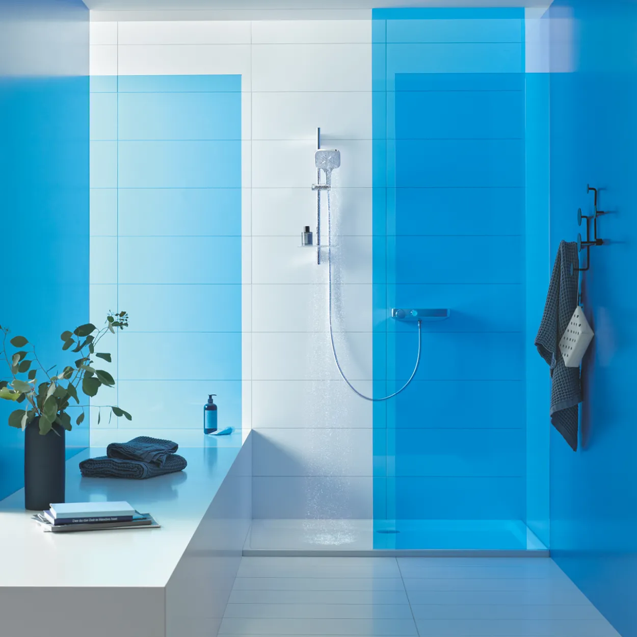 Grohe rsh smartactive cube 130 dusjsett 3-spray 600 8,5l krom