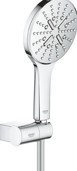Grohe rsh smartactive 130 hånddusjsett 3-spray justerbar 8,5l krom