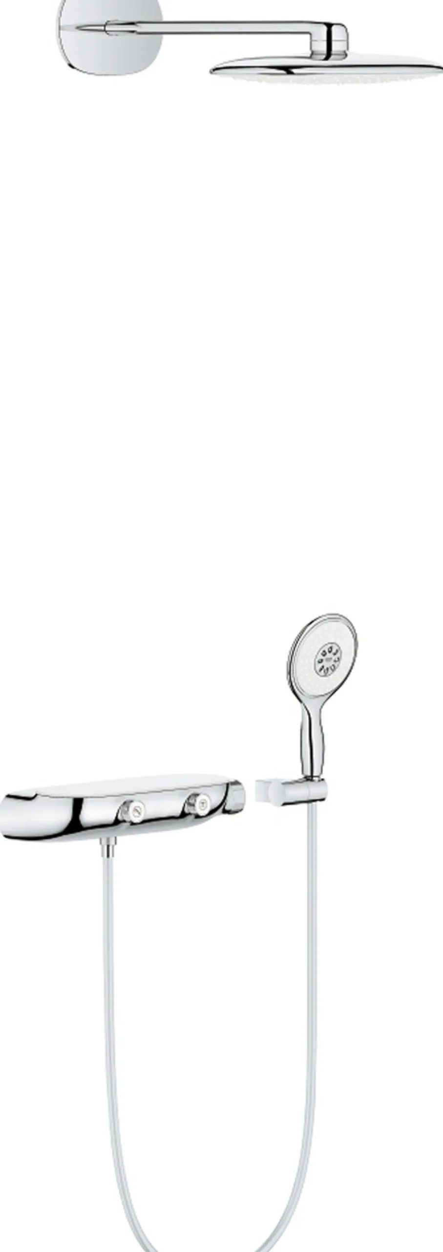 Grohe rsh smartcontrol mono 360 dusjsett månehvit