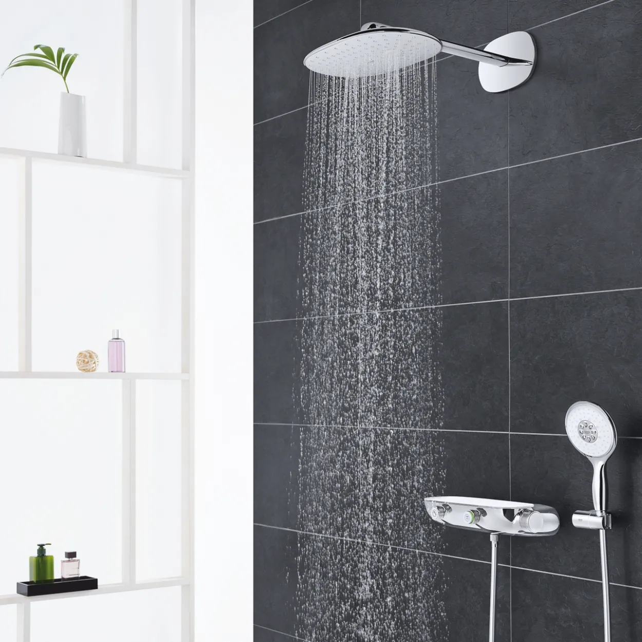 Grohe rsh smartcontrol mono 360 dusjsett månehvit