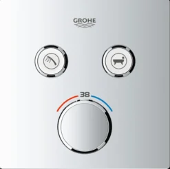 Grohe smartcontrol dusjbatteri m/2 ventiler krom