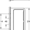 Grohe start cube dusjhylle krom