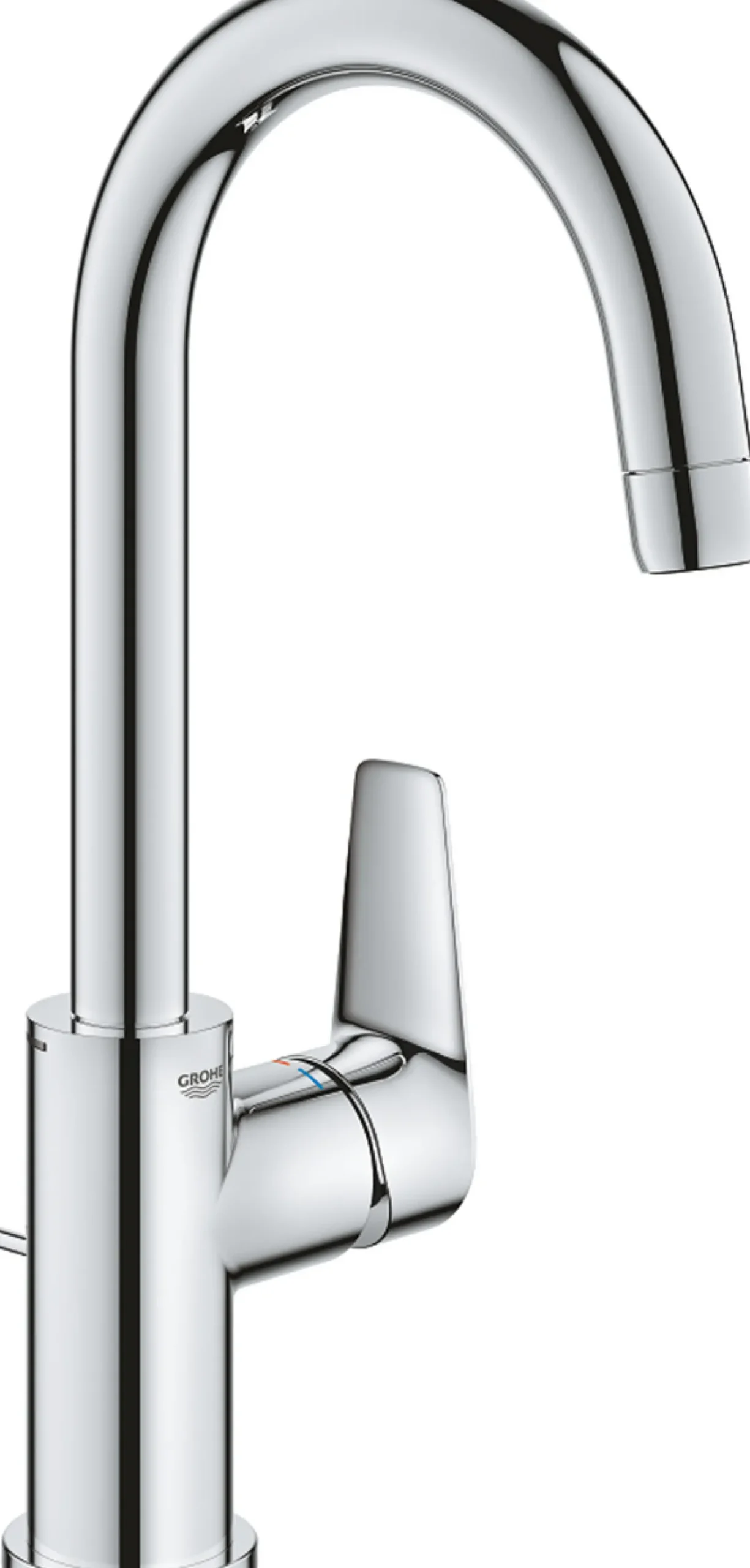 Grohe start edge l servantbatteri m/oppløft krom