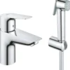 Grohe start edge servantbatteri m hånddusj krom