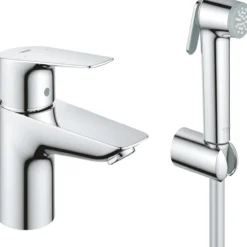 Grohe start edge servantbatteri m hånddusj krom