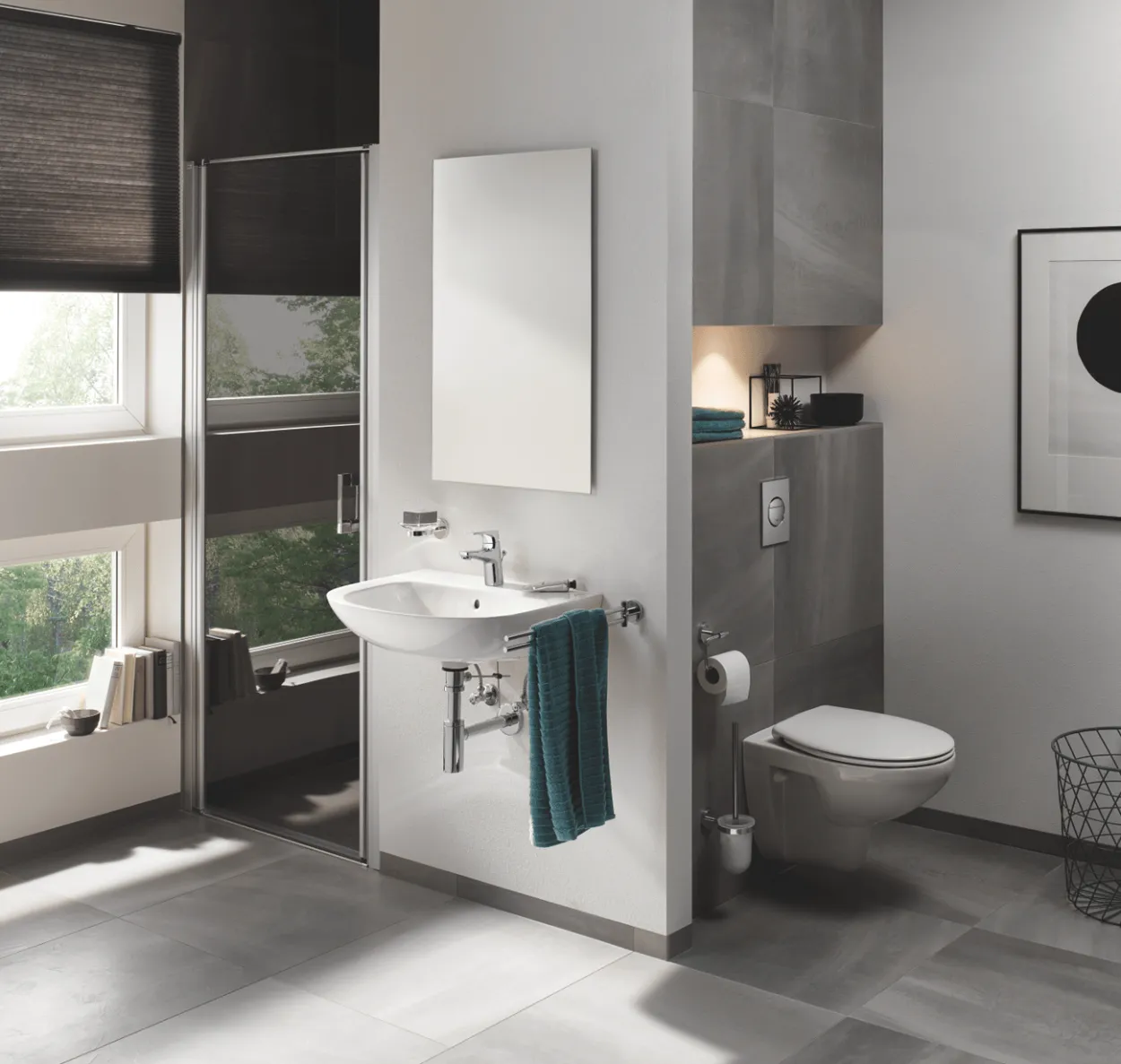 Grohe start flow servantarmatur krom