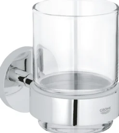 Grohe start glass med holder krom