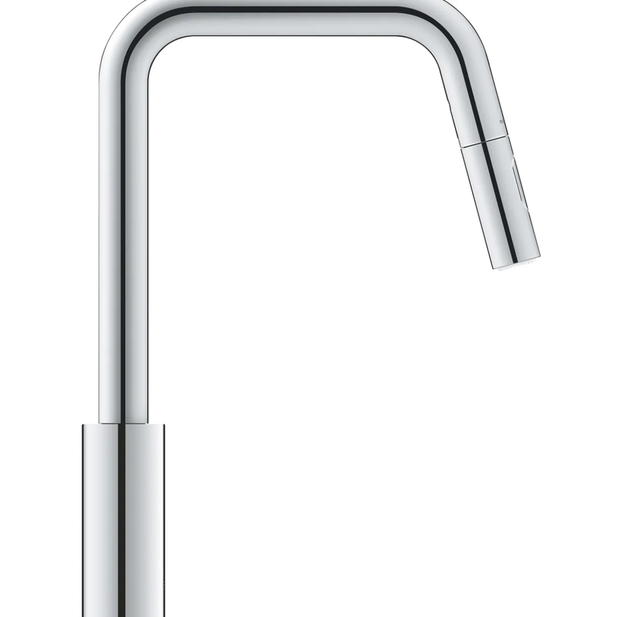 Grohe start kjøkkenarmatur m/uttrekkbar u-tut dual spray krom