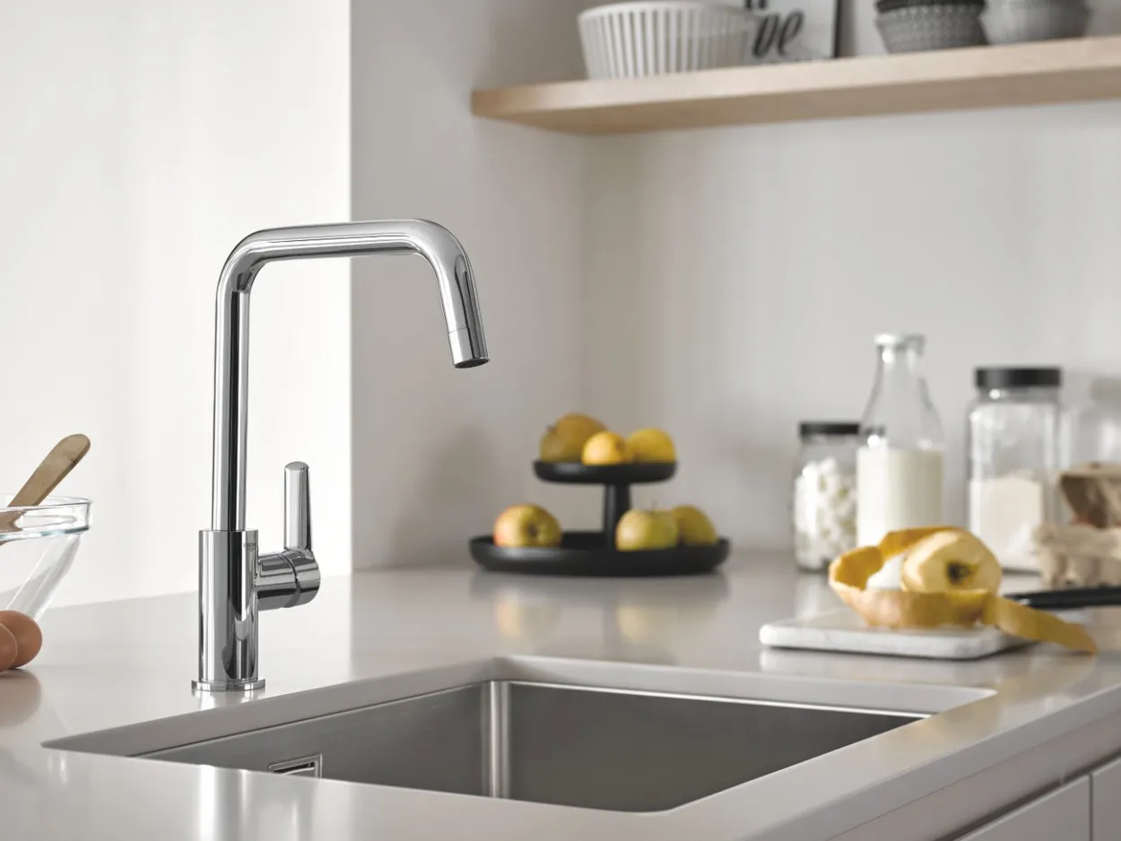 Grohe start kjøkkenarmatur u-tut krom