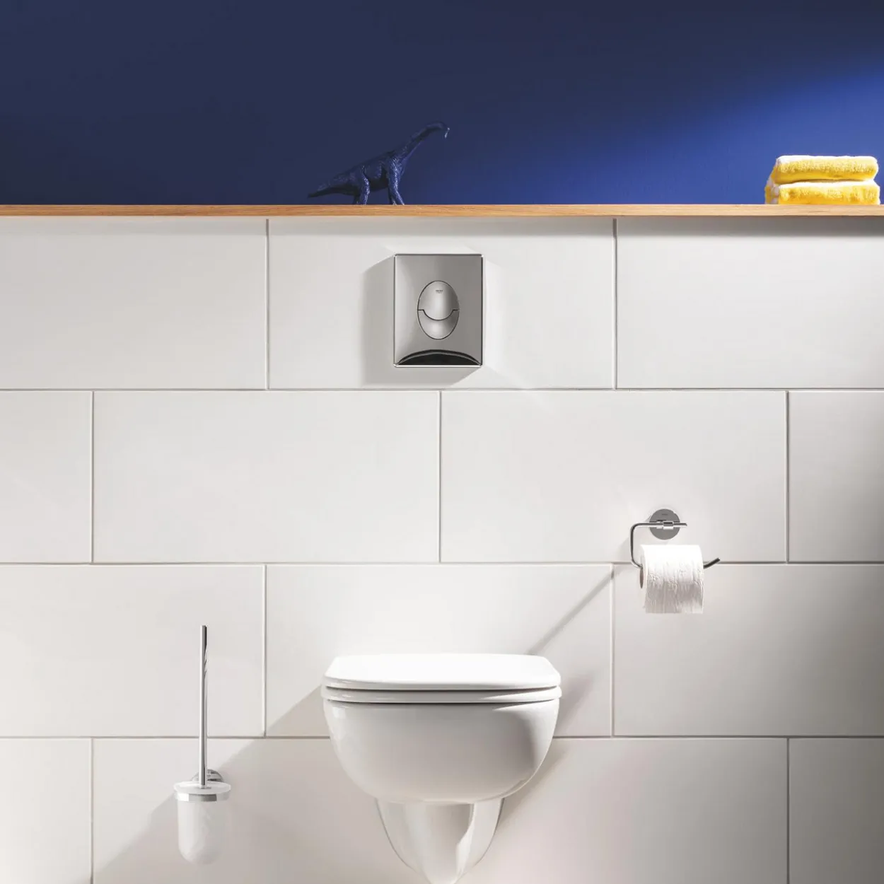 Grohe start toalettbørste til vegg krom