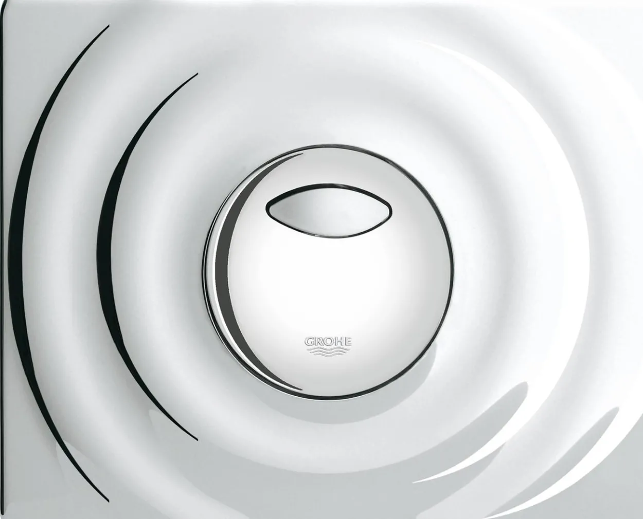 Grohe surf trykkplate krom