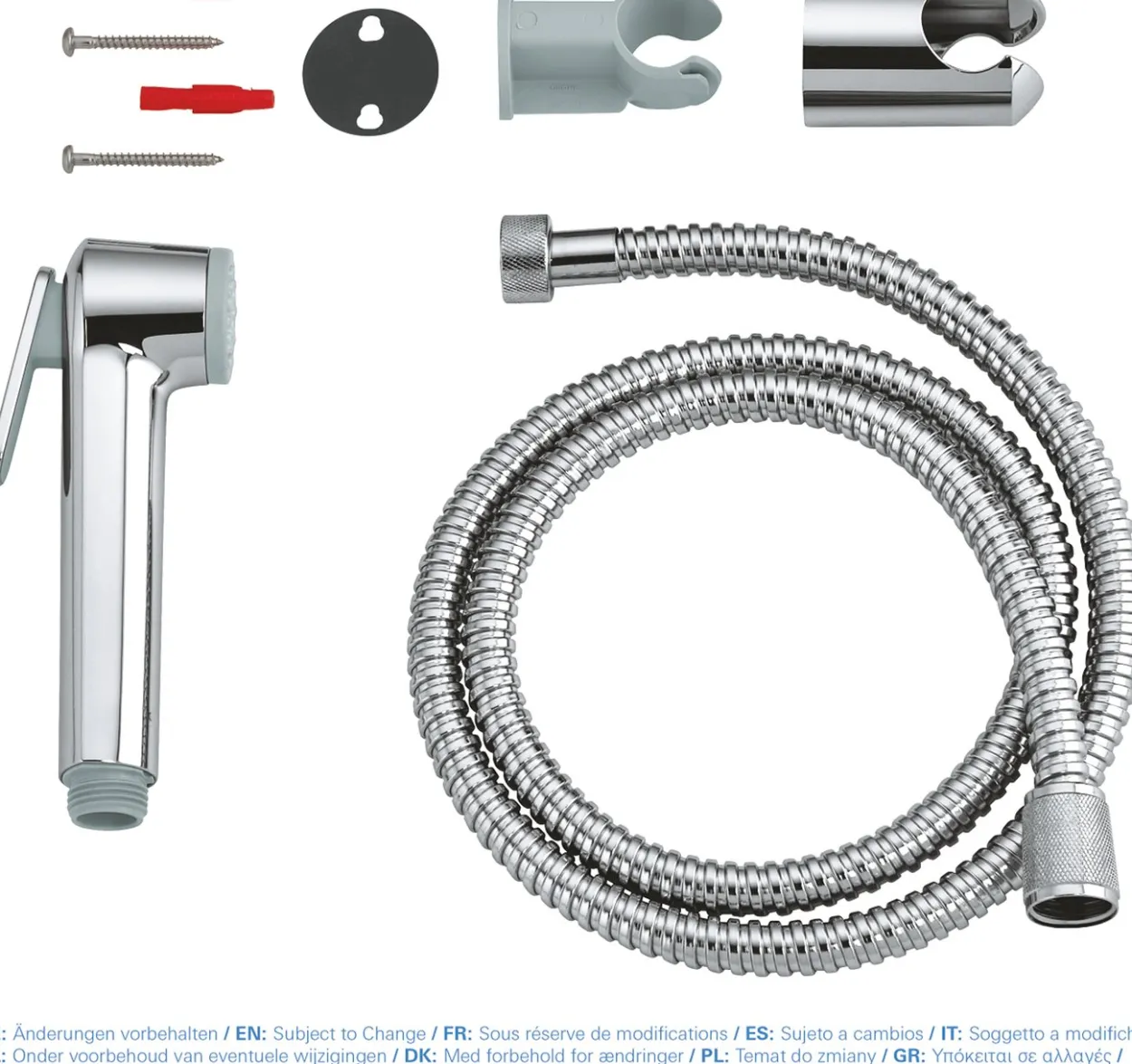 Grohe tempesta-f trigger spray 30 hånddusj m/veggholder krom
