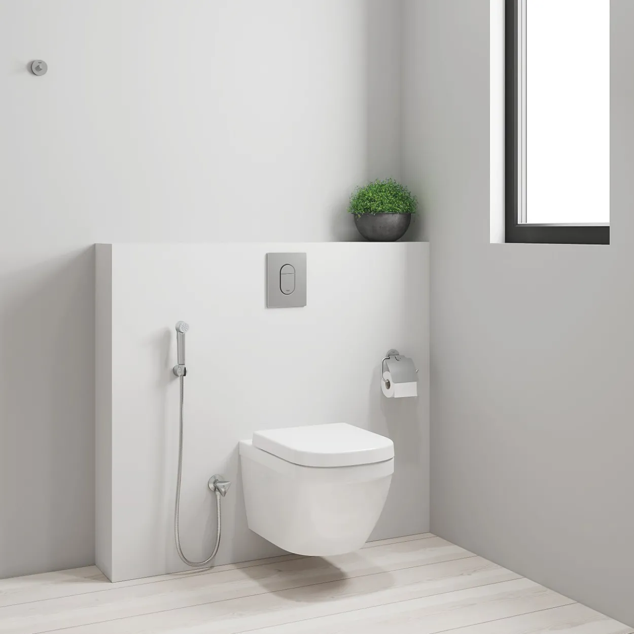 Grohe tempesta-f trigger spray 30 hånddusj m/veggholder krom