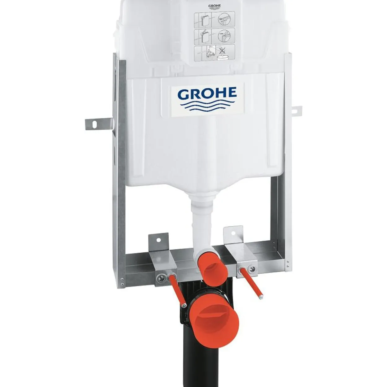 Grohe uniset ramme til wc m/sisterne