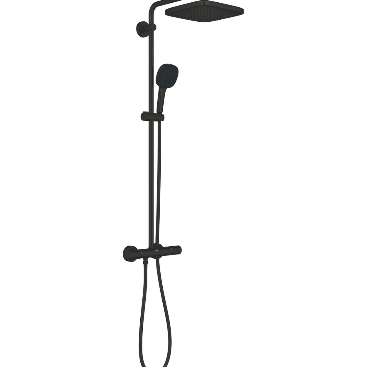 Grohe vitalio comfort 250 dusjsystem matt sort